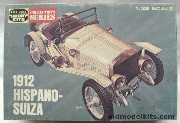 Life-Like 1/32 1912 Hispano-Suiza - Bagged, C465 plastic model kit